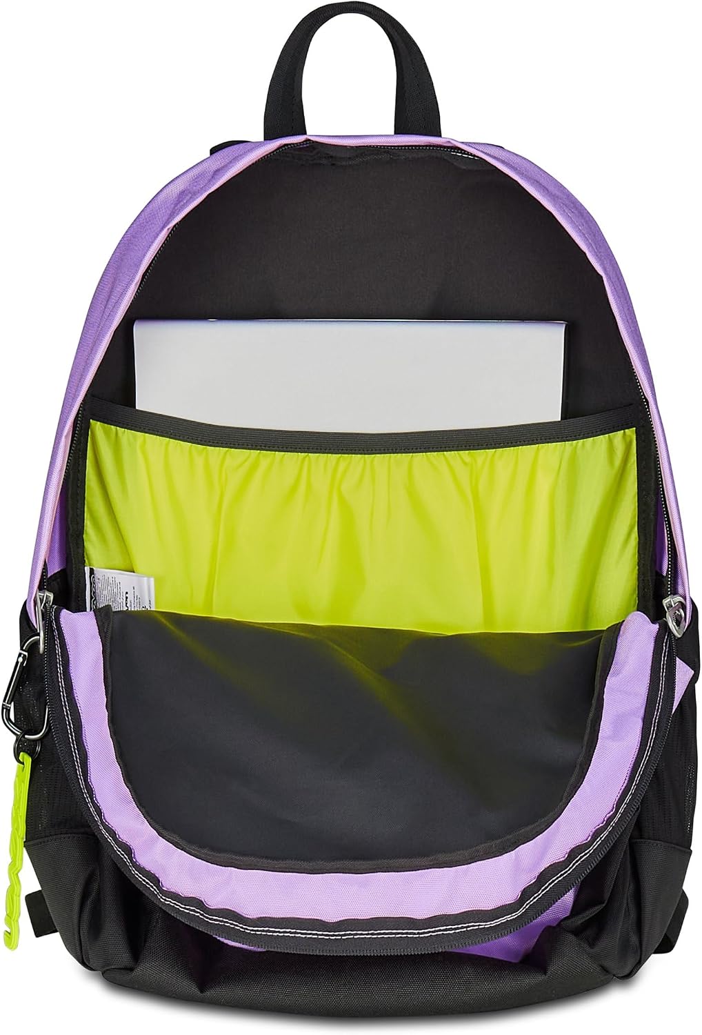 Seven Zaino Scuola Tech Line, Lilla, Doppio Scomparto, 29 L, Scuola Media e Superiore