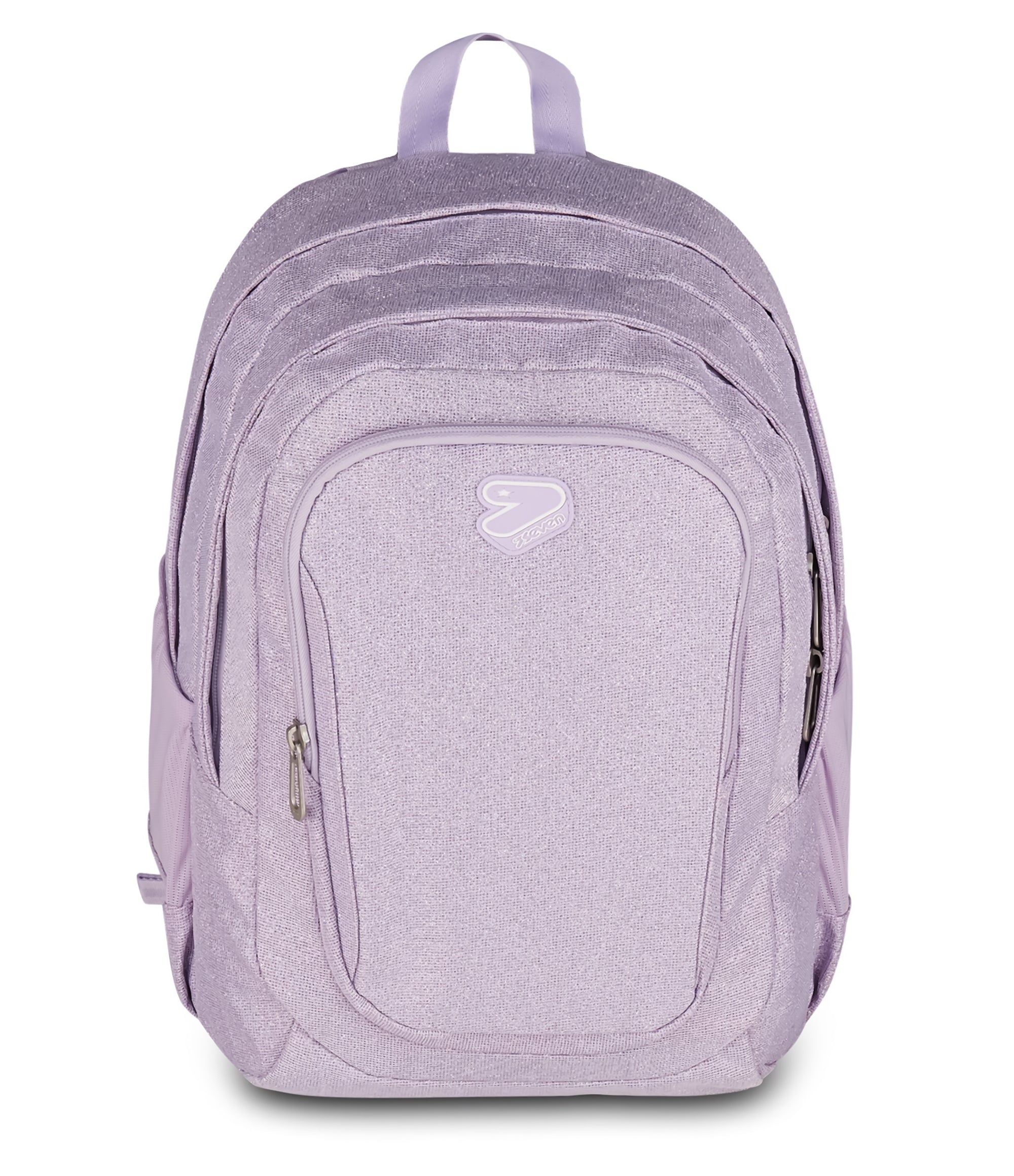 ZAINO ROSA BRILLANTINATO SEVEN SHINY TECH
