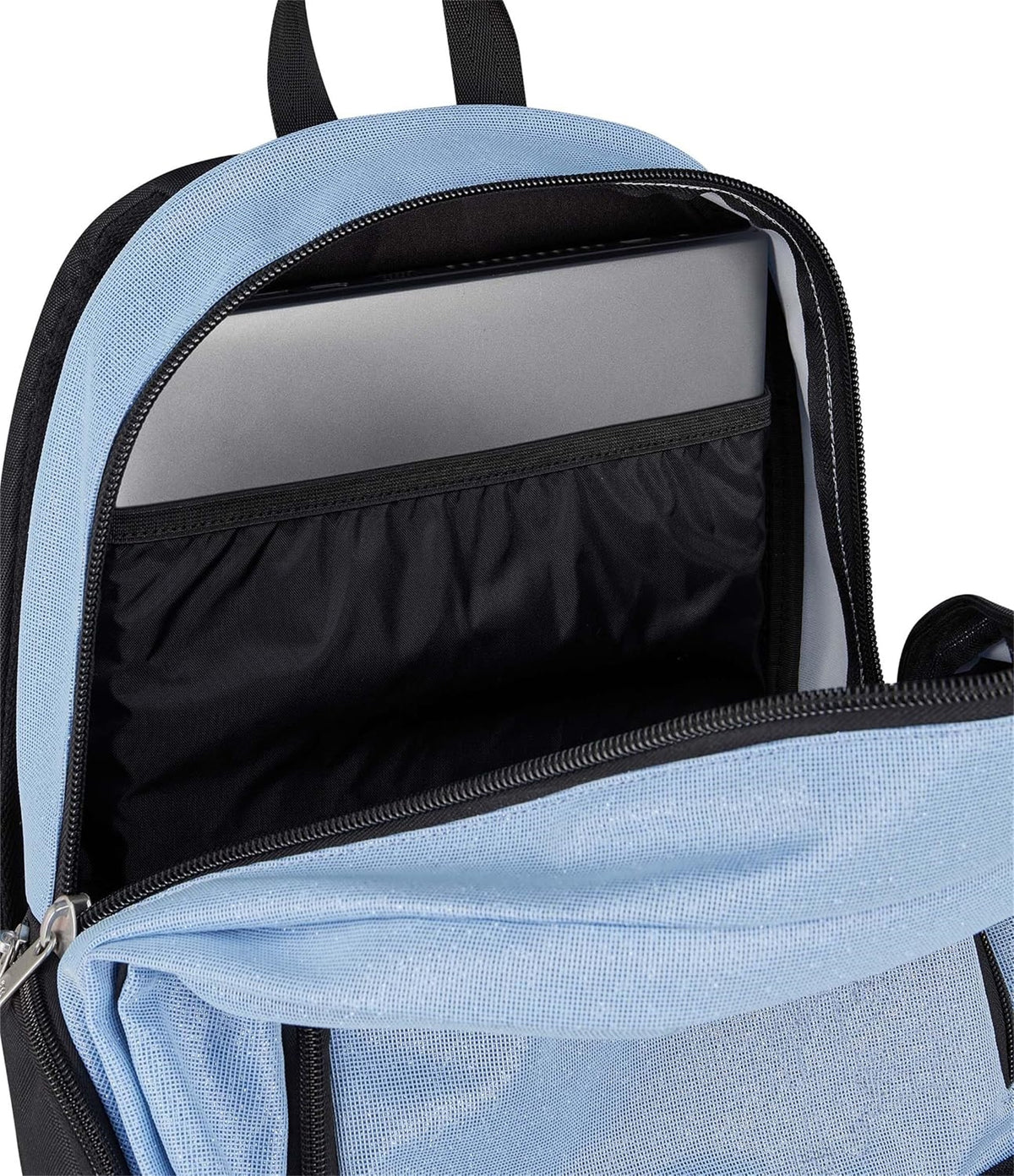 Seven Trolley Scuola Comby 8 ruote MADE OF STARS, Grigio, Effetto brillantini, 31 L, Scomponibile, Uso zaino, Barra telescopica, Tasca attrezzata, Tasca porta pc, Scuola elementare e media