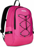 Invicta Zaino Scuola Invict-Act Smart, Rosa, Doppio Scomparto Con Tasca per PC e Tasca per Borraccia, 23 lt