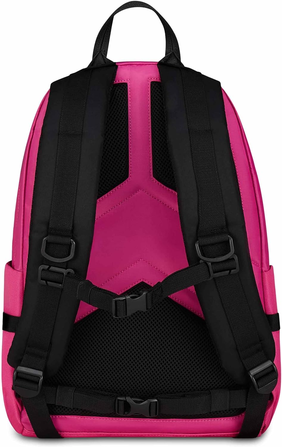 Invicta Zaino Scuola Invict-Act Smart, Rosa, Doppio Scomparto Con Tasca per PC e Tasca per Borraccia, 23 lt