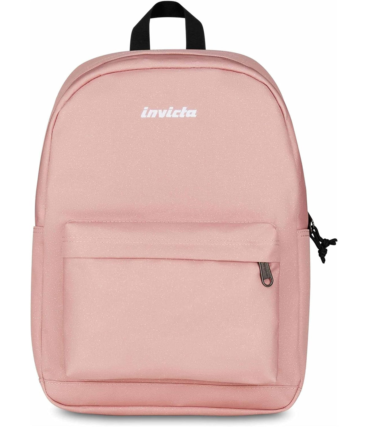 Invicta Zaino Scuola Carlson, Rosa Scintillante, Mono Scomparto Con Tasca per PC e Tasca per Borraccia, 24 lt