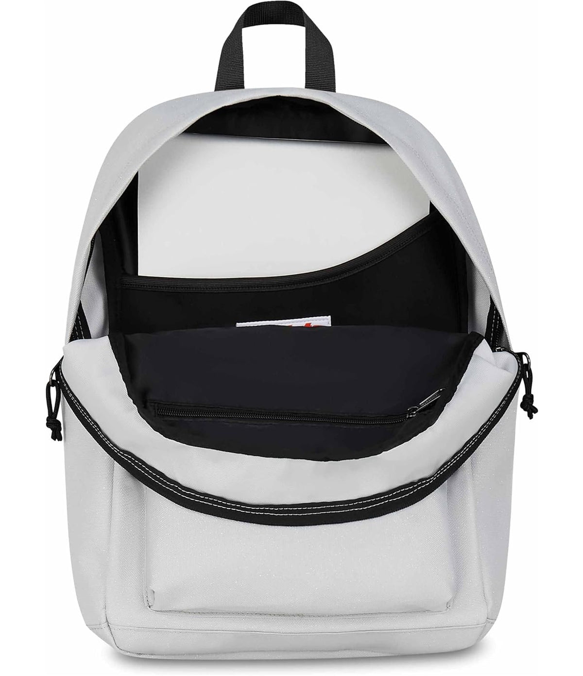 Invicta Zaino Scuola Carlson, Grigio Scintillante, Mono Scomparto Con Tasca per PC e Tasca per Borraccia, 24 lt