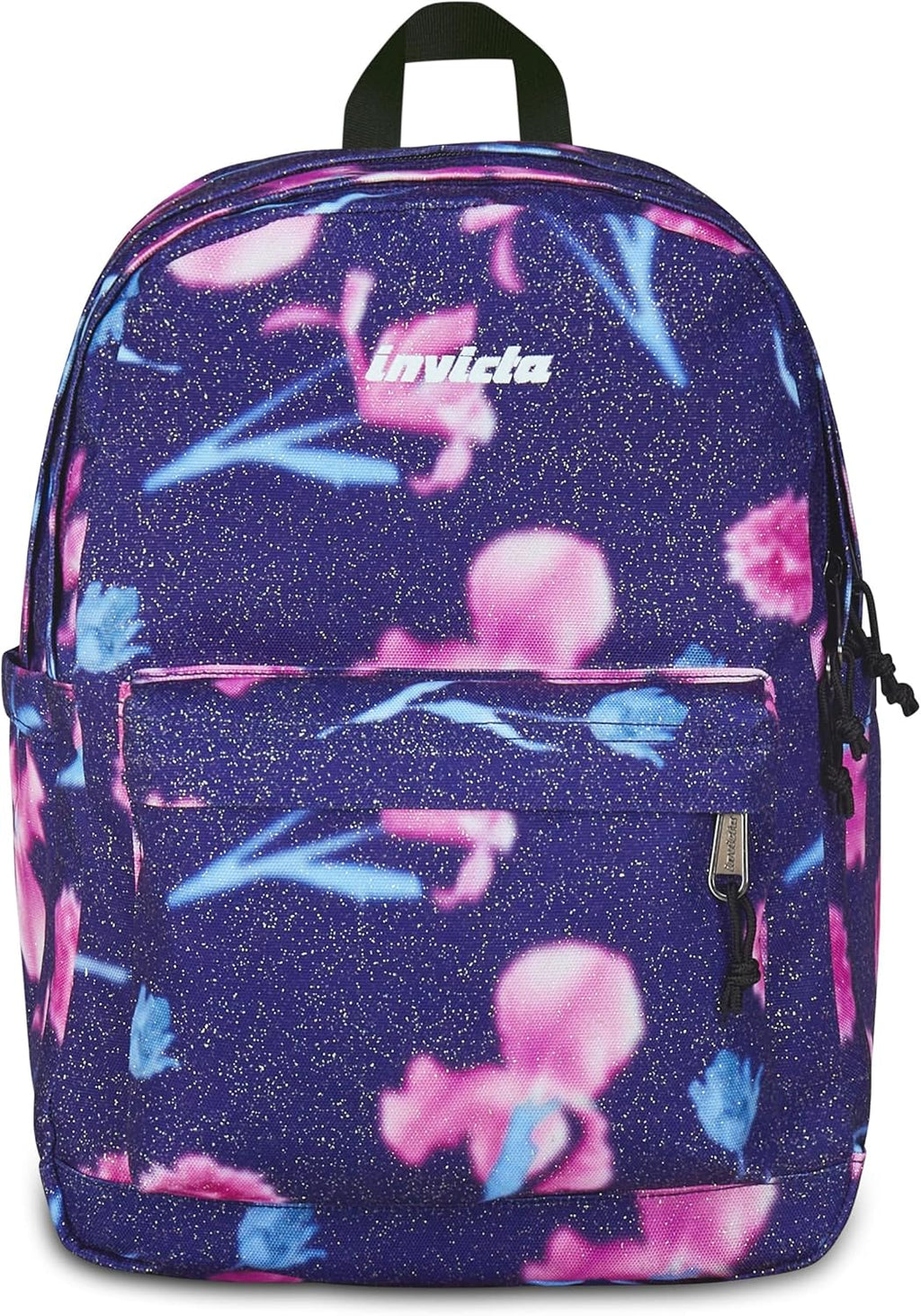 Invicta Zaino Scuola Lab Fantasy Shine, Viola, Doppio Scomparto Con Tasca per PC e Tasca per Borraccia, 27 lt
