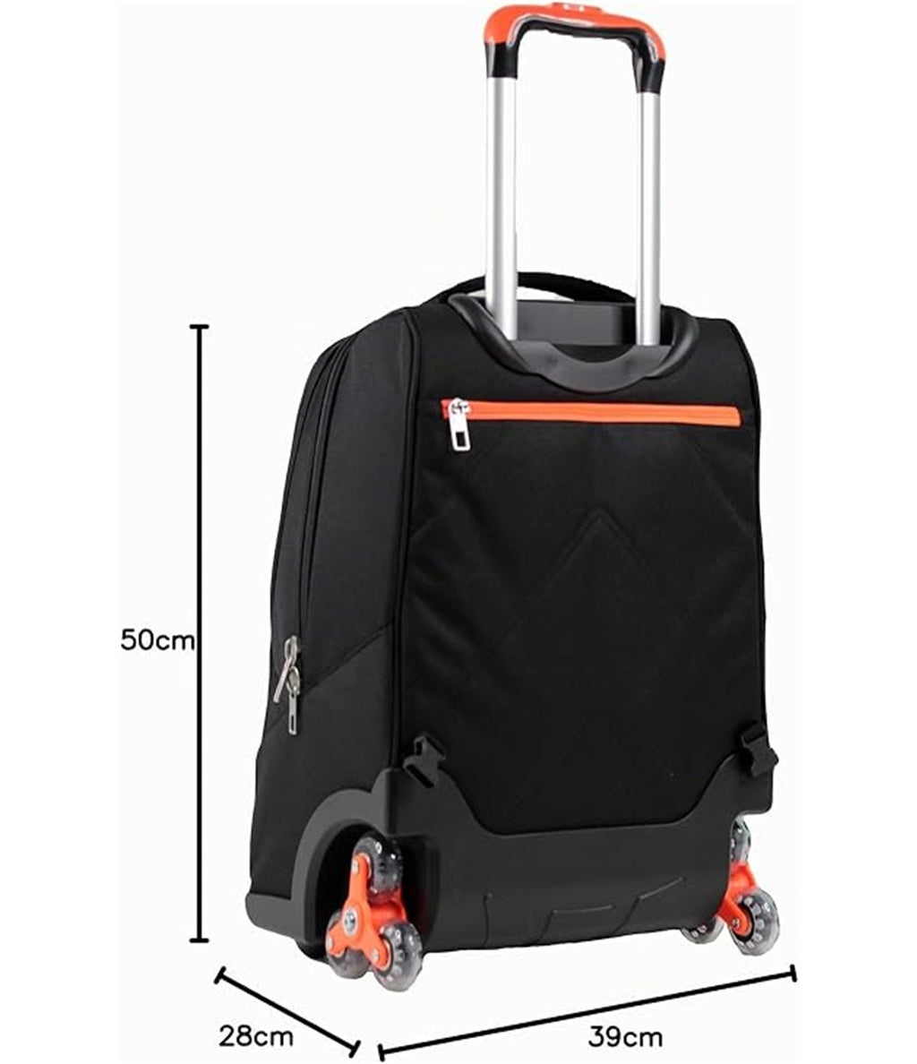YUB Trolley 3 Wheels 3 Wheels Urban Fluo Zaino Bambini e ragazzi