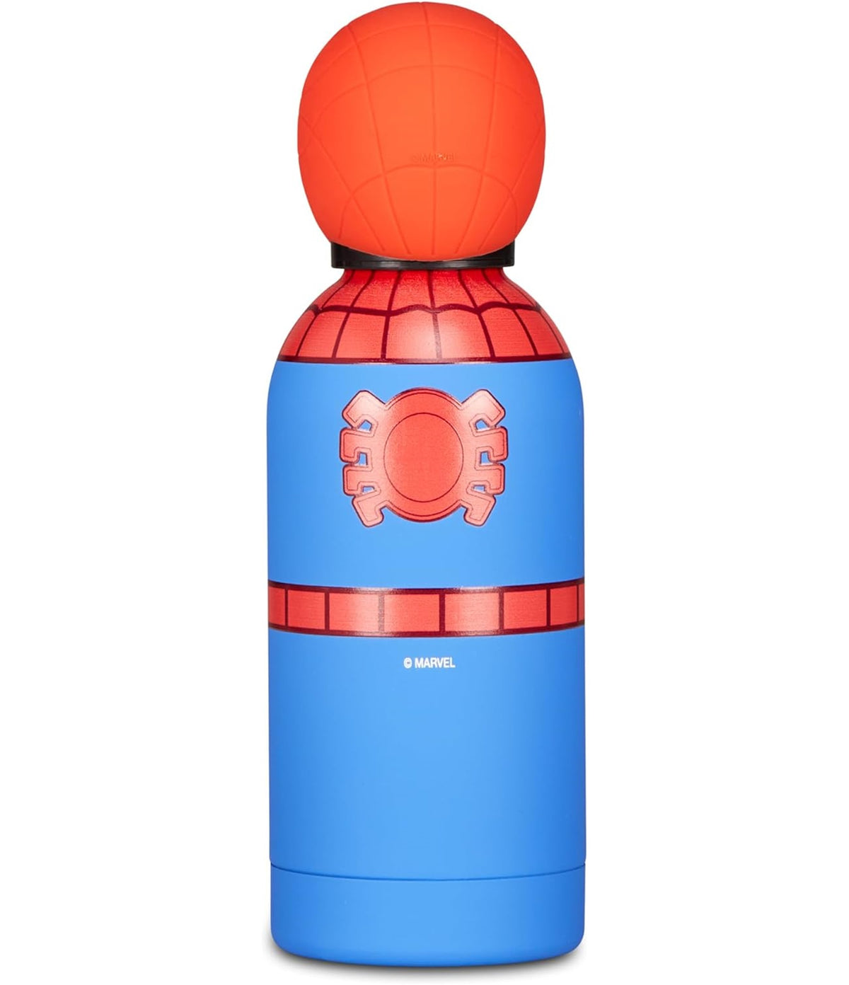 Seven Borraccia termica Spiderman, 350 ml, Acciaio inox bpa free, A prova di perdite, Mantenimento temperatura: caldo 12h/freddo 24h, Scuola e asilo, Idea regalo