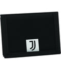 Seven Juventus Portafoglio Con Pratica Chiusura a strappo Nero, Scomparti Per Tessere, Contanti e Monete, Accessori Seven Juventus