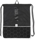Seven Juventus Sakky Bag, Nero, Zainetto Con Facile Chiusura Con Coulisse, Sacca Sportiva, Scuola, Palestra e Tempo Libero