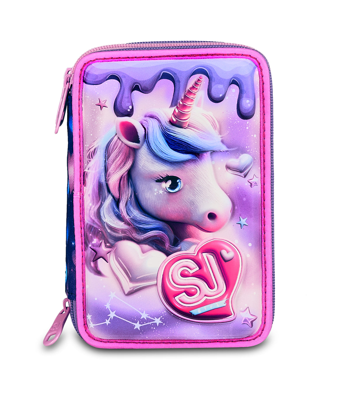 ASTUCCIO 3 ZIP 3D SJ GANG PIXIE UNICORN