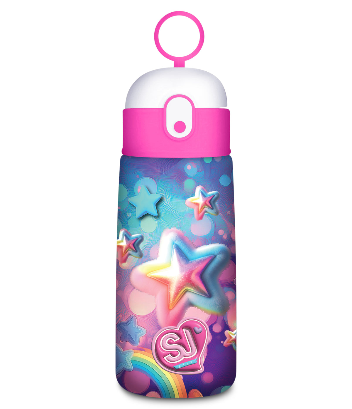 BORRACCIA TERMICA 460 ML CON CANNUCCIA SJ GANG GATTINO