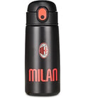 Seven Borraccia termica AC MILAN per ragazzi, Acciaio inox bpa free, Mantenimento temperatura: caldo 12h/freddo 24h, Prodotto ufficiale, Idea regalo