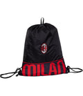 Seven Sacca sportiva AC MILAN glorious history per ragazzi, Apertura con coulisse,Calcio, Prodotto ufficiale, Idea regalo, Sport, Scuola zaino