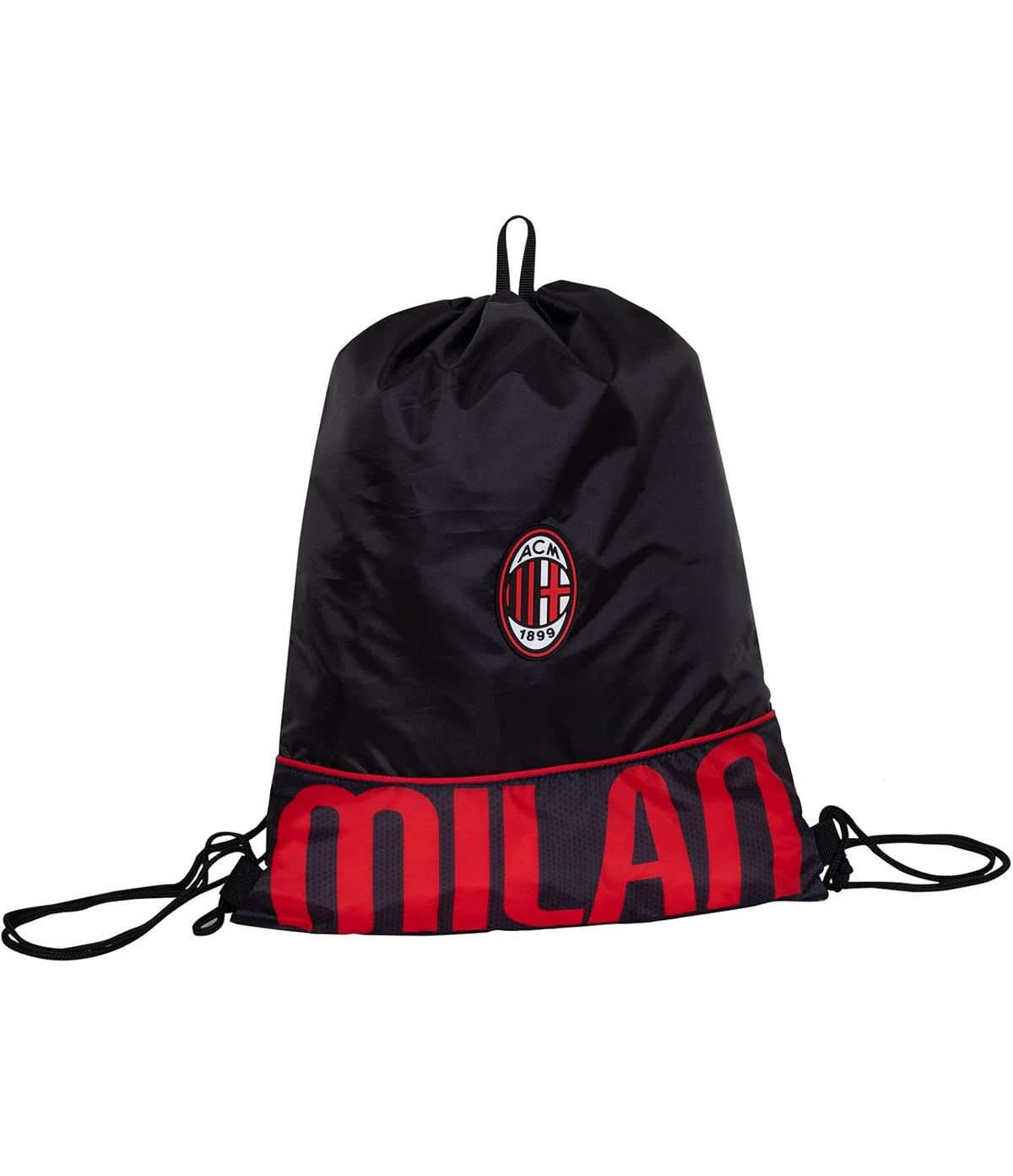 Seven Sacca sportiva AC MILAN glorious history per ragazzi, Apertura con coulisse,Calcio, Prodotto ufficiale, Idea regalo, Sport, Scuola zaino