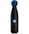 Seven Borraccia Termica Inter 500 ml con Tappo a Pallone, Acciaio Inox 304 Interno/Esterno, Caldo fino a 12h e Freddo fino a 24h, Copritappo in Silicone, per Scuola, Sport e Tempo Libero