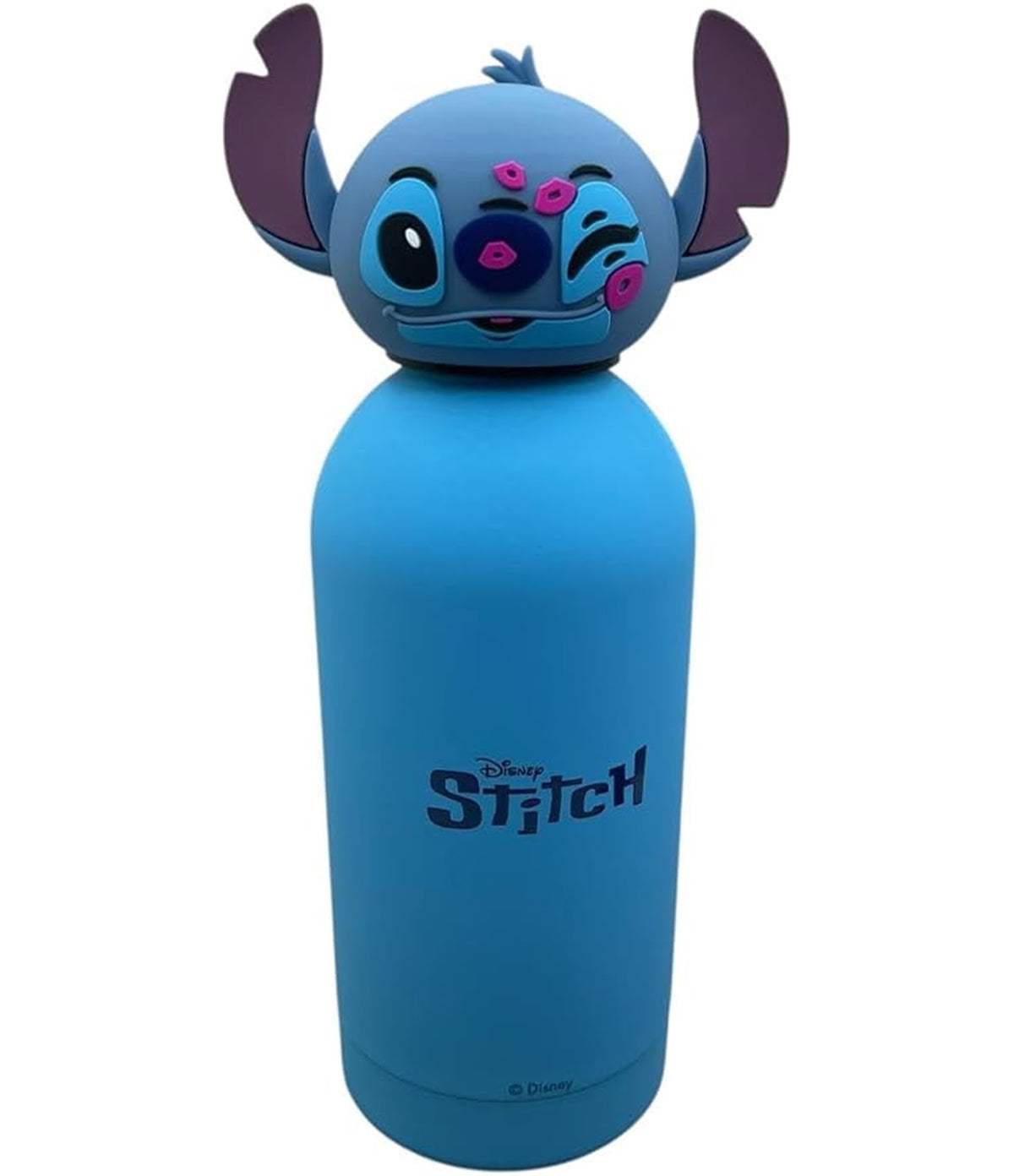 Seven Borraccia termica LILO & STITCH per bambini, 350 ml, Acciaio inox bpa free, Copritappo sagomato, Mantenimento temperatura: caldo 12h/freddo 24h, Prodotto ufficiale, Idea regalo