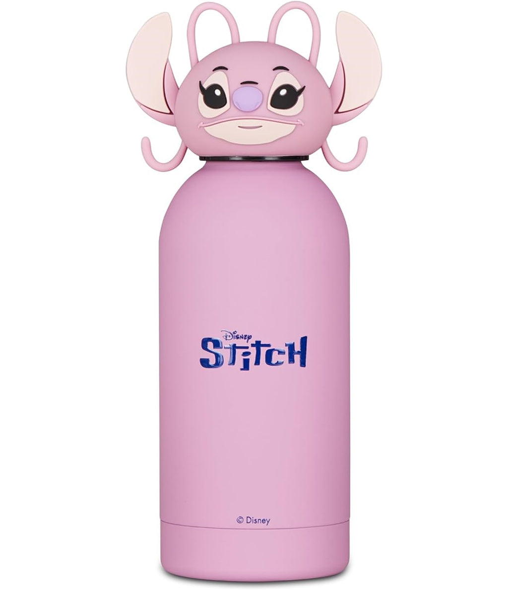 Seven Borraccia termica LILO & STITCH per bambini, 350 ml, Acciaio inox bpa free, Copritappo sagomato, Mantenimento temperatura: caldo 12h/freddo 24h, Prodotto ufficiale, Idea regalo