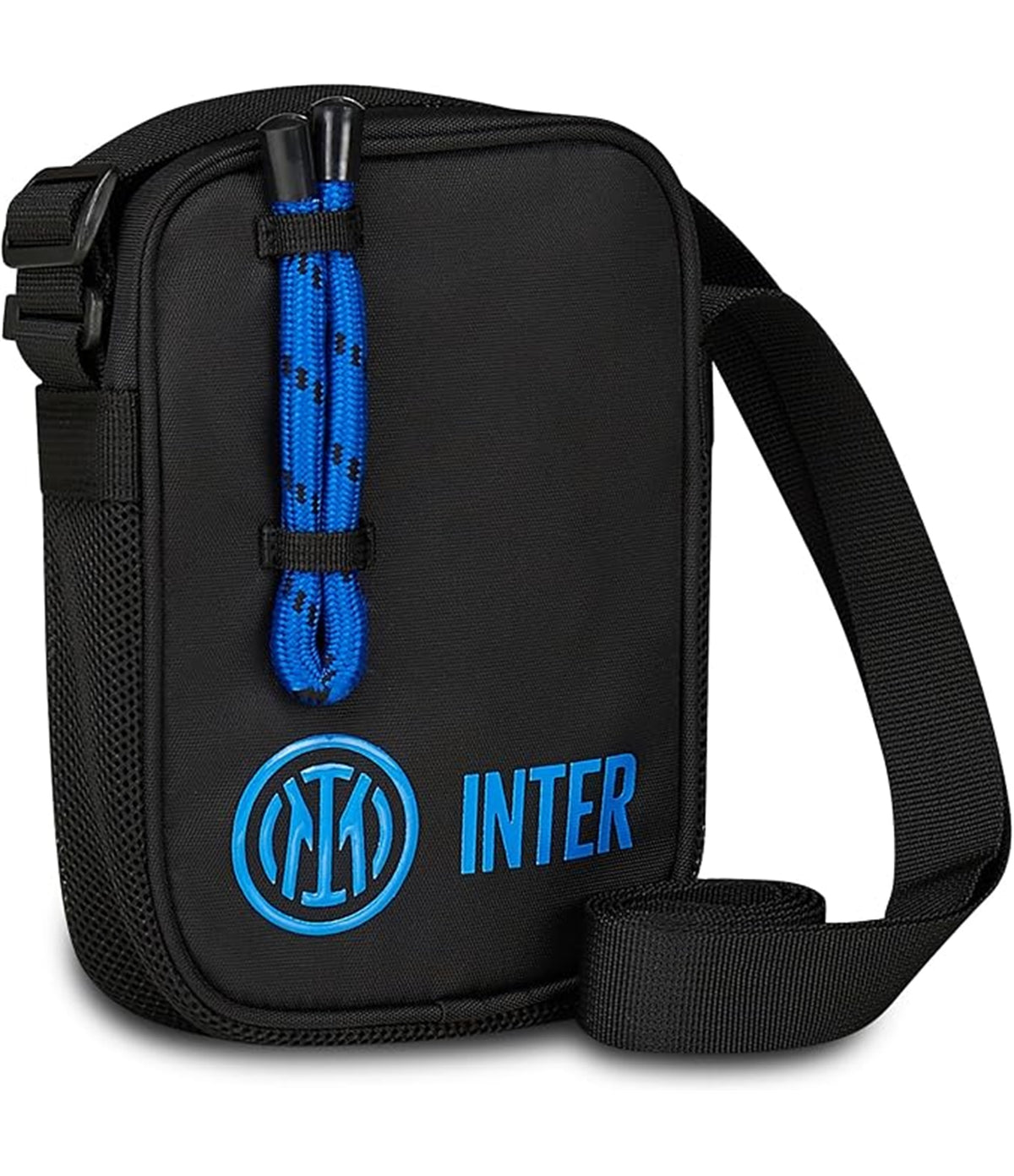 Seven Borsello INTER, Nero - Azzurro, Tracolla Bambini e Ragazzi, Adulti, Calcio, Prodotto ufficiale, Idea regalo