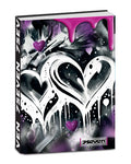 DIARIO standard 12 mesi DATATO CUORE #R SEVEN CARTOTECNICA GIRL