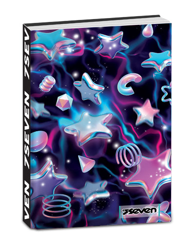 DIARIO standard 12 mesi DATATO CUORE #R SEVEN CARTOTECNICA GIRL
