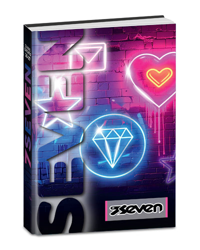 DIARIO standard 12 mesi #R DATATO SEVEN CARTOTECNICA GIRL