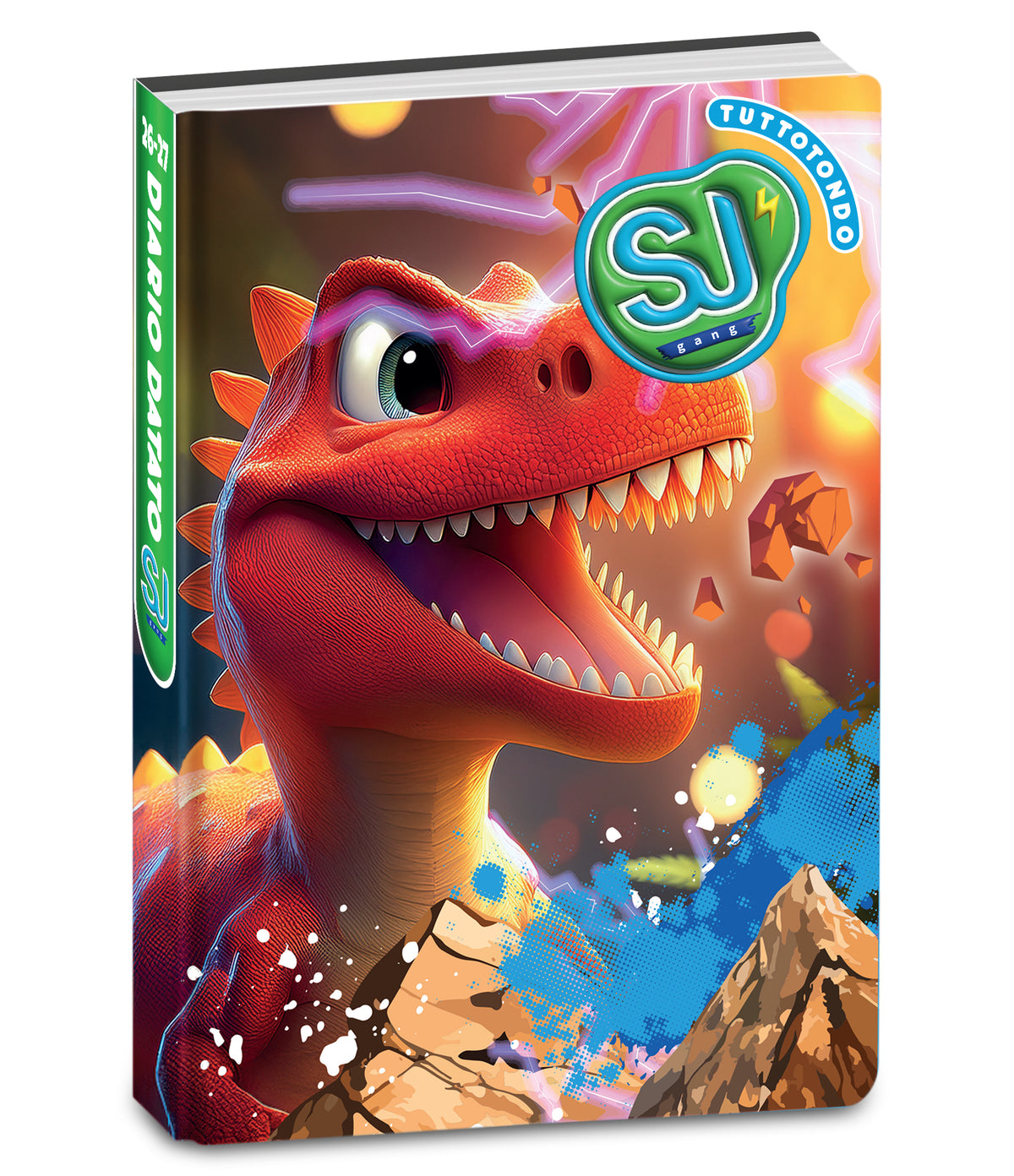 DIARIO Agenda 10 mesi DAT # SJ GANG CARTOTECNICA ANIMALI BOY