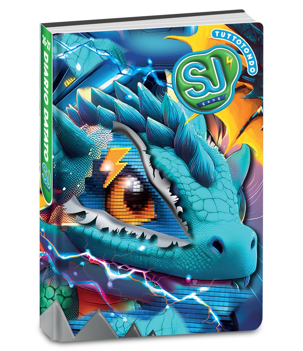 DIARIO Agenda 10 mesi DAT # SJ GANG CARTOTECNICA ANIMALI BOY