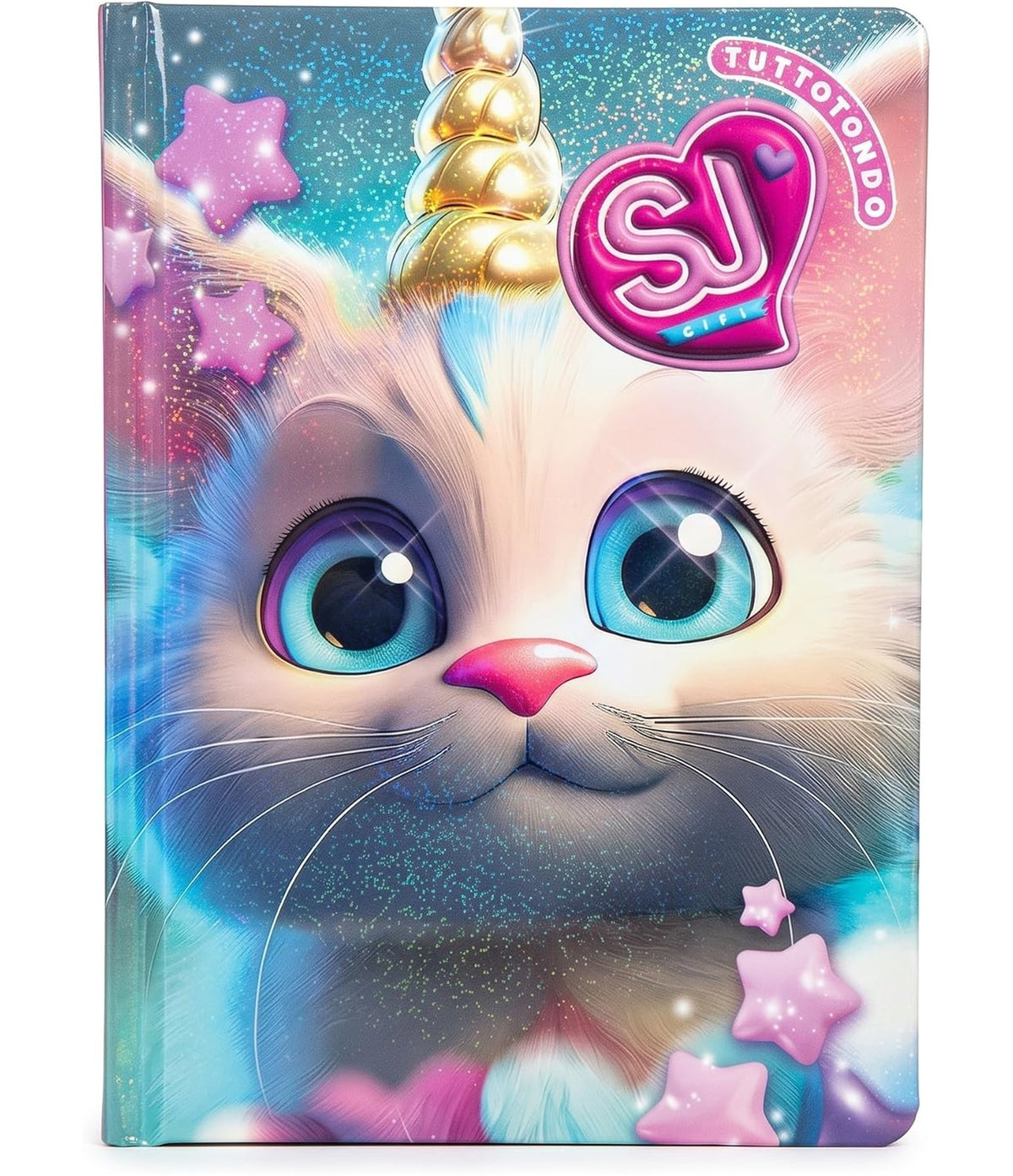 DIARIO AGENDA SCUOLA SEVEN, 2026/2027, SJ GANG Animal GIRL (Gattino Stellare)