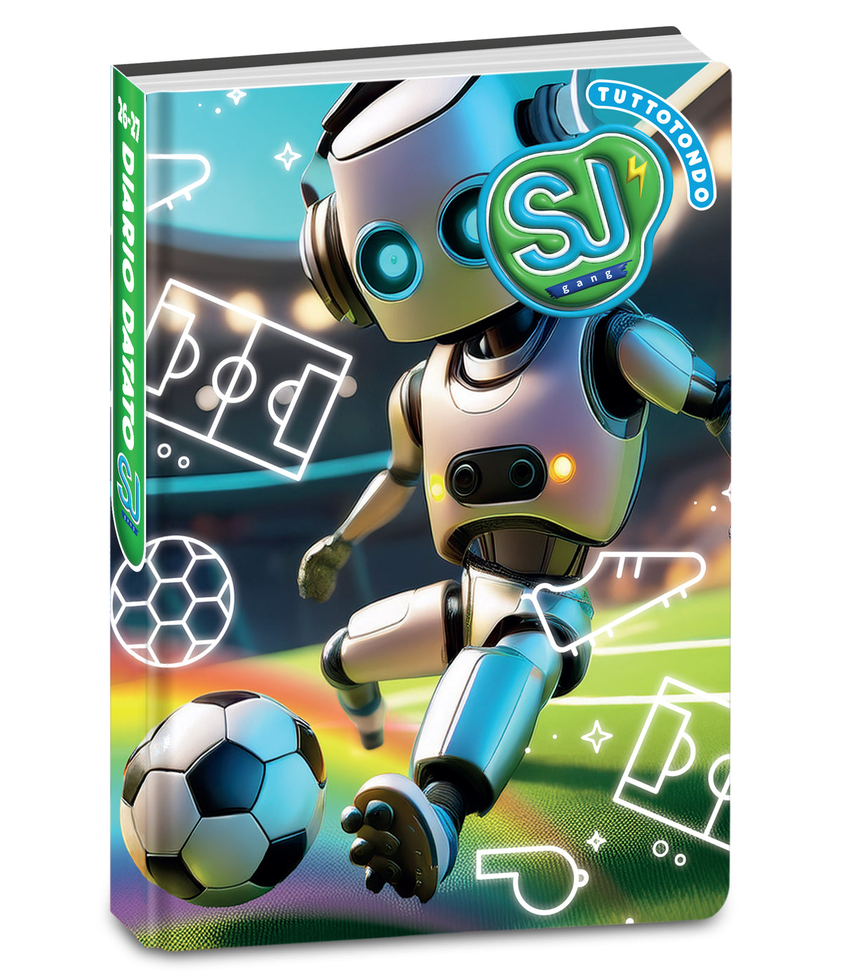DIARIO Agenda 10 mesi DAT # SJ GANG CARTOTECNICA WONDROUS BOY