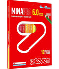 Seven Pastelli Scuola Minapro 6.0 - Scatola 18 Pz, 18 Pastelli a colori con spazio nome personalizzabile, Bambini e Ragazzi